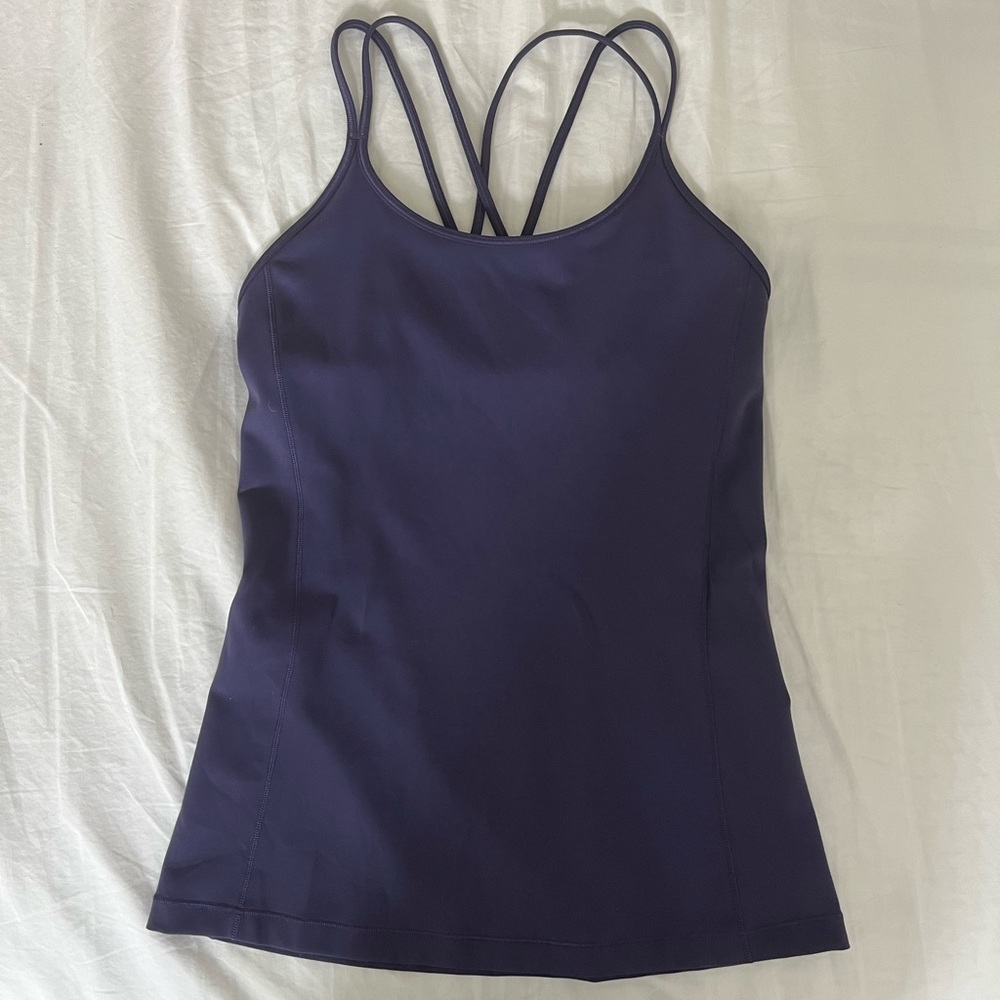 Purple lululemon tank top